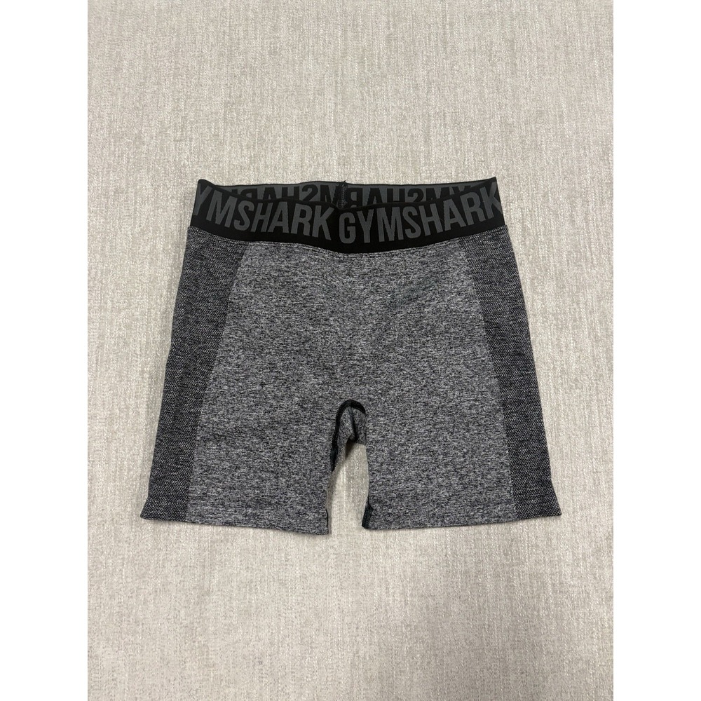 Gymshark Shorts Womens Medium Gray Seamless Compression Biker Glute Contour